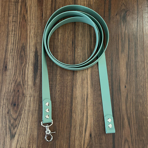 8 Ft Horse Lead in Sage Green with Scissor Snap